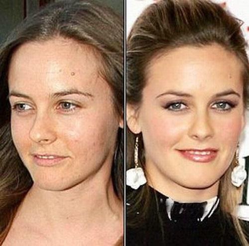 Stars without make-up